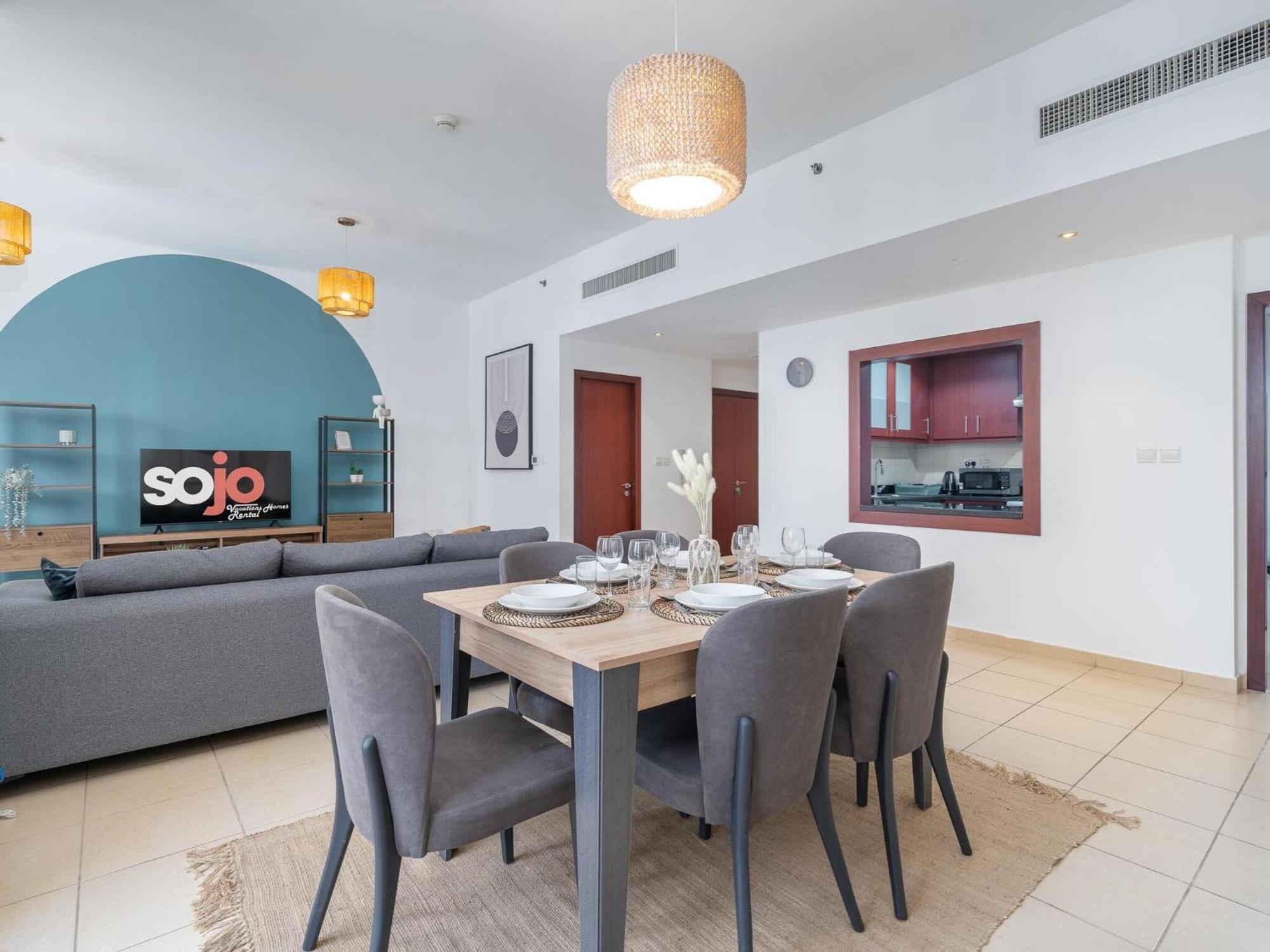 Jbr Beach Bliss One Three Bedroom Luxury Apartments By Sojo Stay Dubaï Extérieur photo